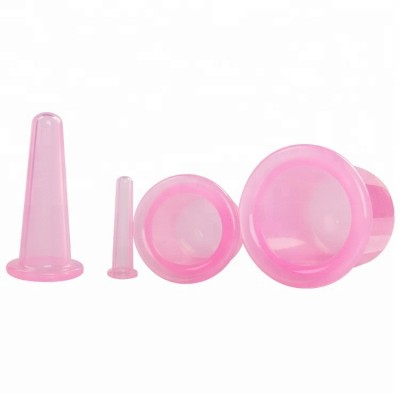 Existing Medical Silicone Massage Cup Vacuum Facial Anti Cellulite cupping