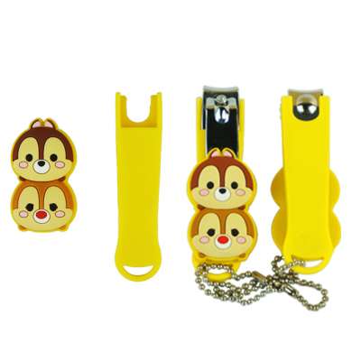 factory customize kids baby cartoon characters soft silicone nail clipper holder cover