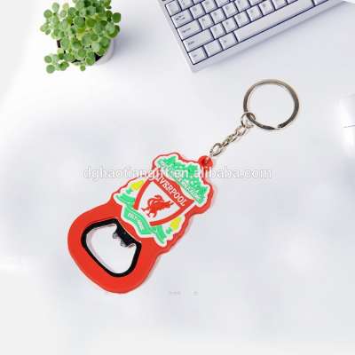 FAMA audit gift factory Brand logo promotional custom bottle opener keyring