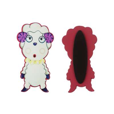 Custom Animal Silicone Fridge Magnet Cute soft toy pvc custom cartoon fridge magnets