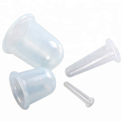 Factory custom silicone massage cups vacuum body massage silicone cupping cups